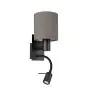 Eglo Wall Light Pasteri Steel Black | IP20 - Suitable for 1x E27 