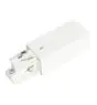 3 phase end feed earth left - White