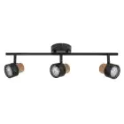 Ledvance LED Decor Spot Cork Steel Black 10W 690lm - 827 Extra Warm White | Dimmable