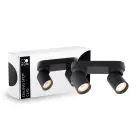 D'Lite Ceiling Spot Clio Black Tiltable| Suitable for 2x GU10