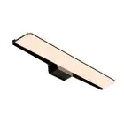Nordlux Tinia 60 Wall Light Metal Black - 24W 1800lm - 930-940 CCT | IP44 - Best Colour Rendering - 3-Step Dimmable