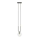 Emibig Pendant Glam Steel Black | Suitable for 1x E14 - Max 10W