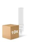 Multipack 10x Noxion Lucent PL-C LED 5.2W - 830 Warm White | 2-Pin - Replaces 18W