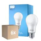 Multipack 6x Philips  CorePro LED Bulb E27 Pear Frosted 13W 1521lm - 827 Extra Warm White | Replaces 100W