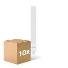 Multipack 10x Noxion Lucent PL-S LED  6W - 830 Warm White | 2-Pin - Replaces 11W