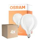 Multipack 4x Osram Retrofit LED E27 Globe Filament Frosted 11W 1521lm - 827 Extra Warm White | Replaces 100W