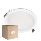 Multipack 4x Ledvance LED Downlight Comfort Opal White 30W/25W/20W 3600lm/3000lm/2400lm 100D - 930-940 CCT | Cutout 200mm - IP44 - Best Colour Rendering
