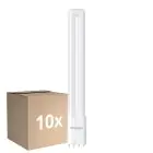 Multipack 10x Noxion Lucent PL-L LED 11.9W 1500lm - 840 Cool White | 4-Pin - Replaces 24W