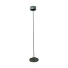 Eglo Floor Lamp Roccanova-L Solar Steel Green 2W 270lm - 830 Warm White | IP44 - Touch Dimmable - USB-C