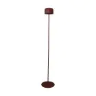 Eglo Floor Lamp Roccanova-L Solar Steel Orange 2W 270lm - 830 Warm White | IP44 - Touch Dimmable - USB-C