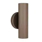 Eglo Wall Light Portillo Steel Brass Up & Down | Suitable for 2x GU10